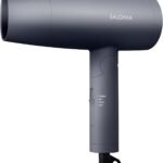 SALONIA サロニア スピーディーイオン ドライヤー 大風量 速乾 軽量 マイナスイオン ヘアドライヤー SL-013AGR グレー【Amazon.co.jp限定】