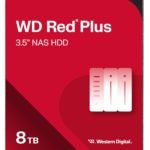 【Amazon.co.jp 限定】Western Digital ウエスタンデジタル WD Red Plus 内蔵 HDD 8TB CMR 3.5インチ SATA 5400rpm キャッシュ64MB NAS メーカー保証3年 WD80EFPX-AJP エコパッケージ 【国内正規取扱代理店】