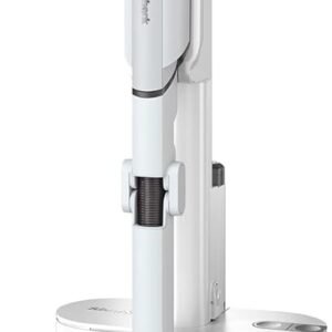 【Amazon.co.jp限定】 Shark シャーク 掃除機 自動ゴミ収集ドック付き スティッククリーナー LC350JWH EVOPOWER SYSTEM NEO+ コードレス掃除機 自動 ゴミ収集ドック コードレススティック 充電式 ミスティックホワイト