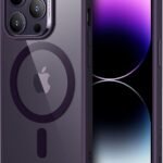 ESR iPhone 14 Pro 用 ケース MagSafe対応 ワイヤレス充電 いphone14pro ケース HaloLock搭載 ハイブリッド磁気対応 耐衝撃性 米軍MIL規格の保護 傷に強い背面 6.1インチ パープル Classic Series