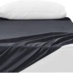 クモリ(Kumori) 綿100% ボックスシーツ 毛玉なし シングル 素肌にやさしい 吸水速乾 耐久性が高い 洗える オールシーズン ベッド/マットレス/敷き布団対応 マットレスカバー ベッドカバー ベッドシーツ 100X200cm ダークグレー