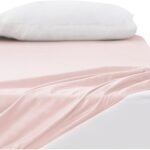 クモリ(Kumori) 綿100% ボックスシーツ 毛玉なし シングル 素肌にやさしい 吸水速乾 耐久性が高い 洗える オールシーズン ベッド/マットレス/敷き布団対応 マットレスカバー ベッドカバー ベッドシーツ 100X200cm ピンク