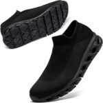 [MERPHINE] 世界一快適 スリッポン スニーカー 紐なし レディース メンズ 上履き 室内履き ウォーキング 立ち仕事 通勤 メッシュ 軽量 歩きやすい おしゃれ 夏 通気性