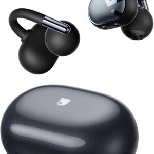 SOUNDPEATS Clip1 イヤーカフ ワイヤレスイヤホン オープンイヤー イヤホン ハイレゾ/LDAC対応/Dolby Audio対応/最大40時間再生 急速充電対応 Bluetooth5.4 マルチポイント接続 専用アプリ IPX5防水 クリップ式 開放型 軽量 小型 【VGP2025 SUMMER コスパ大賞】【VGP2025 SUMMER 金賞】 (チタンブラック)