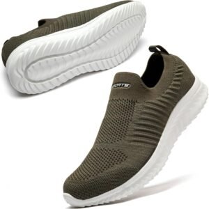 [MERPHINE] 世界一快適 スリッポン スニーカー 紐なし レディース メンズ 上履き 室内履き ウォーキング 立ち仕事 通勤 メッシュ 軽量 歩きやすい おしゃれ 夏 通気性