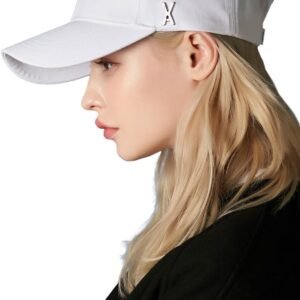 [VARZAR] バザール【公式直営店】 Stud logo over fit ball cap/スタッドロゴオーバーフィットボールキャップ 全4color ユニセックス キャップ 韓スト UV対策 深め 小顔効果 SNS話題 芸能人着用