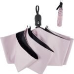 konciwa 日傘 軽量 189g-199g UVカット率 100% 完全遮光 遮熱 反射冷却素材採用 ワンタッチ自動開閉 折りたたみ傘 コンパクト 折り畳み日傘 紫外線遮断 耐風撥水 晴雨兼用 携帯便利 メンズ レディース 母の日 父の日