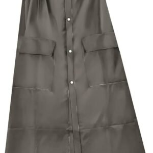 [DeliToo] レインコート 自転車 リュック対応 【二重透明レインバイザー付き】 レインウェア レディース バイク レインポンチョ ロング 大きい 防水 防風 雨具 雨合羽 かっぱ 超撥水 梅雨対策 豪雨対応 軽量 男女兼用 母の日 父の日 ギフト