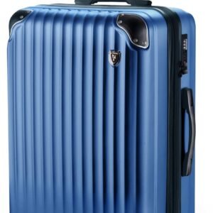 [New Trip] スーツケース キャリーケース 拡張機能付き 機内持ち込み 軽量 大型 S/M/Lサイズ キャリーバッグ 耐衝撃 大容量 ファスナータイプ 静音 ダブルキャスター TSAロック 海外 旅行 ビジネス 出張 (ブルー、Sサイズ/機内持ち込み：2～3泊/40L)