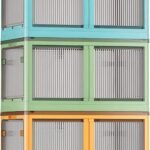 X XUNTAO【収納ボックス 折りたたみ】蓋付き 積み重ね 全方向から取り出せる 両開き扉 3個セット 収納ケース 衣類 布団 小物 収納 折り畳み コンテナ ボックス 大型 プラスチック キャスター付き おしゃれ 防塵 防カビ 防湿 無臭 半透明 厚み 強い耐荷重 大容量 家庭用 車用 複数のサイズ 各種カラー（M3個セット,47.5cm*35.5cm*24cm,40.5L）