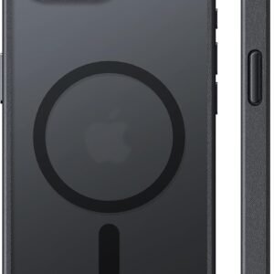 TORRAS iPhone se se2 se3 ケース【米軍進化耐久・高强力マグネット】 耐衝撃 强力な磁力 マット感 黄ばみなし ストラップホール付き 黄変防止 半透明 マット 黄ばみなし ワイアレス充電対応 ブラック