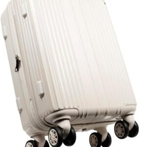 [EXCITECH Biz] 【現役客室乗務員監修】スーツケース キャリーケース 機内持ち込み可能 拡張機能付き ストッパー付き 超軽量【日本企業企画】Sサイズ 40L キャリーバッグ 旅行 ビジネス 出張 1〜3泊 アイボリー