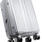 [EXCITECH Biz] 【現役客室乗務員監修】スーツケース キャリーケース 機内持ち込み可能 拡張機能付き ストッパー付き 超軽量【日本企業企画】Sサイズ 40L キャリーバッグ 旅行 ビジネス 出張 1〜3泊 シルバー