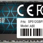 シリコンパワー SSD 512GB 3D NAND M.2 2280 PCIe3.0×4 NVMe1.3 P34A60シリーズ 5年保証 SP512GBP34A60M28