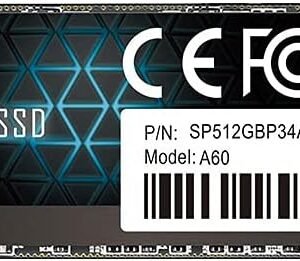 シリコンパワー SSD 512GB 3D NAND M.2 2280 PCIe3.0×4 NVMe1.3 P34A60シリーズ 5年保証 SP512GBP34A60M28