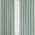 Hansleep カーテン 1級遮光 2枚組 幅100cm丈185cm カルダモングリーン 断熱 防寒 防音 省エネ 厚手 無地 おしゃれ 洗える リビング用 (カルダモングリーン, 幅100cm×丈185cm)