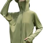 [Goodfeel] ラッシュガード レディース UVカット99.9％ UPF50+ 体型カバー 長袖 大きいサイズ パーカー 水着 フード付き 涼しい 冷感 360°紫外線対策 日焼け防止 軽量 通気性 速乾 夏服 アウター アウトドア 海