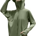 [Goodfeel] ラッシュガード レディース UVカット99.9％ UPF50+ 体型カバー 長袖 大きいサイズ パーカー 水着 フード付き 涼しい 冷感 360°紫外線対策 日焼け防止 軽量 通気性 速乾 夏服 アウター アウトドア 海