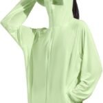 [Goodfeel] ラッシュガード レディース UVカット99.9％ UPF50+ 体型カバー 長袖 大きいサイズ パーカー 水着 フード付き 涼しい 冷感 360°紫外線対策 日焼け防止 軽量 通気性 速乾 夏服 アウター アウトドア 海