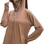[Goodfeel] ラッシュガード レディース UVカット99.9％ UPF50+ 体型カバー 長袖 大きいサイズ パーカー 水着 フード付き 涼しい 冷感 360°紫外線対策 日焼け防止 軽量 通気性 速乾 夏服 アウター アウトドア 海
