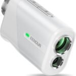 EENOUR ゴルフレーザー距離計 Ultra-mini 【今平周吾プロ推薦】 ミニシリーズ ゴルフ 距離計測器 高透過レンズ 超小型 距離測定器 Mini 超軽量 充電式 専用ケース付き