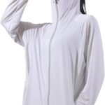 [Goodfeel] ラッシュガード レディース UVカット99.9％ UPF50+ 体型カバー 長袖 大きいサイズ パーカー 水着 フード付き 涼しい 冷感 360°紫外線対策 日焼け防止 軽量 通気性 速乾 夏服 アウター アウトドア 海