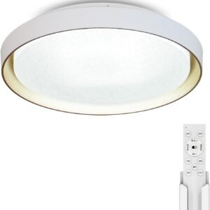 Ledシーリングライト 14畳 60W 高輝度 リモコン・スマホ操作 7000lm 薄型 12段階調光調色 タイマー・メモリー機能 常夜灯 照明器具 Ledライト 取付け簡単 低い天井対応 器具一体型 リビング/寝室/書斎/台所/オフィスに適用 5年保証