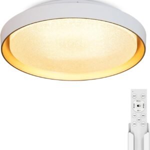 Ledシーリングライト 16畳 60W 高輝度 リモコン・スマホ操作 8000lm 薄型 12段階調光調色 タイマー・メモリー機能 常夜灯 照明器具 Ledライト 取付け簡単 低い天井対応 器具一体型 リビング/寝室/書斎/台所/オフィスに適用 5年保証