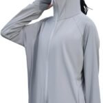 [Goodfeel] ラッシュガード レディース UVカット99.9％ UPF50+ 体型カバー 長袖 大きいサイズ パーカー 水着 フード付き 涼しい 冷感 360°紫外線対策 日焼け防止 軽量 通気性 速乾 夏服 アウター アウトドア 海