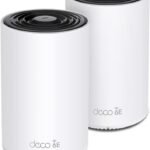 【Amazon.co.jp限定】 TP-Link WiFi 6E ルーター tri band メッシュWi-Fiシステム 中継 スマートテレビ 対応 無線LAN 2.5Gbps スマートホーム AXE5400 (2402 + 2402 + 574Mbps) Deco XE75 Pro 2-pack