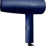 SALONIA サロニア スピーディーイオン ドライヤー 大風量 速乾 軽量 マイナスイオン ヘアドライヤー SL-013ANV ネイビー 【Amazon.co.jp限定】