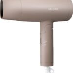 SALONIA サロニア スピーディーイオン ドライヤー 大風量 速乾 軽量 マイナスイオン ヘアドライヤー SL-013ABE ベージュ【Amazon.co.jp限定】