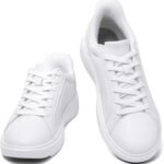 [SOARHOPE] スニーカー 防水 【立ったままスッと履ける 理学療法士推薦】 ウォーキングシューズ ビジネス スニーカー 革 黑 メンズ レディース 世界一快適 通勤 歩きやすい 立ち仕事 軽量 厚底