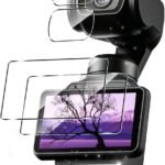 【2+2枚セット】対応 dji osmo pocket 4 / osmo pocket 3 ガラスフィルム 2枚 + レンズフィルム 2枚【日本製素材旭硝子製】 表面硬度9H 対応 オズモポケット4 / オズモポケット3 フィルム 強化ガラス 液晶 保護フィルム 高透過率 飛散防止 気泡防止 耐指紋 ラウンドエッジ加工 簡単貼り付け 対応 dji pocket4 / pocket3 アクセサリー