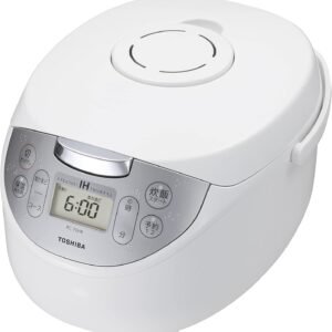 TOSHIBA(東芝) 炊飯器 5.5合 IH rice cooker 保温白米24時間 RC-10HK(W) おかゆ 炊込み 玄米 パン発酵