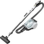 三菱電機 Mitsubishi Be-K(ビケイ) 紙パック掃除機 TC-FM2B-A 小型 軽量 自走式パワーブラシ からみにくい 日本製 シャイニーブルー