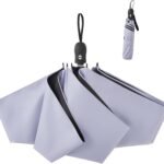 konciwa 日傘 軽量 189g-199g UVカット率 100% 完全遮光 遮熱 反射冷却素材採用 ワンタッチ自動開閉 折りたたみ傘 コンパクト 折り畳み日傘 紫外線遮断 耐風撥水 晴雨兼用 携帯便利 メンズ レディース 母の日 父の日