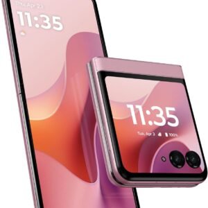 Motorola(モトローラ) motorola razr 60｜12GB/512GB｜パルフェピンク｜SIMフリースマホ 本体 端末｜折りたたみスマホ｜NFC/FeliCa 対応｜正規代理店品｜6.9インチ｜有機EL｜FHD+｜IP48防水防塵｜大容量バッテリー 4,500mAh｜PB8E0003JP