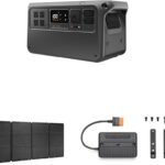 【セット買い】DJI Power 1000V2 ポータブル電源+200W折りたたみ式Wソーラーバネル4枚+MPPT2枚 7点セット