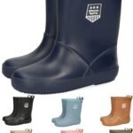 ORiental TRaffic(オリエンタルトラフィック) ユニセックス子供 キッズ 長靴 レイン ブーツ 防水 15~22cm 男の子 女の子 軽量 雨 ミドル丈 歩きやすい K-201レインブーツ