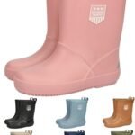 ORiental TRaffic(オリエンタルトラフィック) ユニセックス子供 キッズ 長靴 レイン ブーツ 防水 15~22cm 男の子 女の子 軽量 雨 ミドル丈 歩きやすい K-201レインブーツ