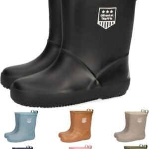 ORiental TRaffic(オリエンタルトラフィック) ユニセックス子供 キッズ 長靴 レイン ブーツ 防水 15~22cm 男の子 女の子 軽量 雨 ミドル丈 歩きやすい K-201レインブーツ