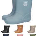 ORiental TRaffic(オリエンタルトラフィック) ユニセックス子供 キッズ 長靴 レイン ブーツ 防水 15~22cm 男の子 女の子 軽量 雨 ミドル丈 歩きやすい K-201レインブーツ