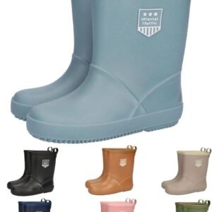 ORiental TRaffic(オリエンタルトラフィック) ユニセックス子供 キッズ 長靴 レイン ブーツ 防水 15~22cm 男の子 女の子 軽量 雨 ミドル丈 歩きやすい K-201レインブーツ