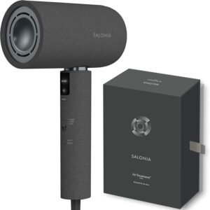 SALONIA サロニア エアトリートメント ドライヤー 大風量 速乾 軽量 ヘアドライヤー​ グラファイトブラック​ 【Amazon.co.jp限定】