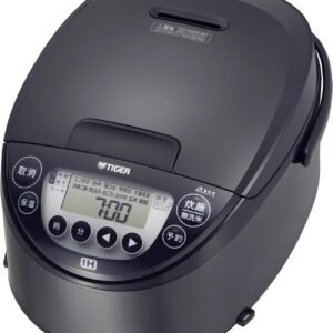 【WEB限定】タイガー魔法瓶 炊飯器 5.5合 全2サイズ IH 日本製 炊きたて 遠赤厚釜 調理 早炊き 時短洗浄 冷凍ご飯 少量高速 内ぶた 食洗機対応 お手入れ簡単 環境配慮モデル しゃもじなし ブラック JPN-N100K