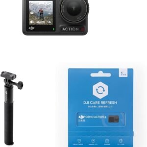 DJI アクションカメラ Osmo Action 4 スキーコンボ+1年延長プレミアムサポート