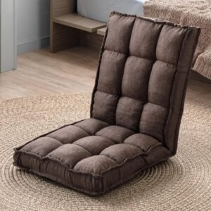 タンスのゲン 座椅子 幅42cm 14段階 リクライニング 折りたたみ コンパクト 1人掛け ソファー 軽量 おしゃれ こたつ用 フロアチェア ダリアン生地 15200125(106650)