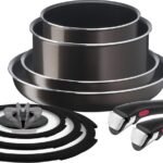 【オンライン限定】 ティファール 取っ手のとれる 鍋 フライパンセット 9点セット ガス火専用 専用取っ手2本付き PFOAなどの有害物質不使用 「インジニオ･ネオ フレンチロースト」 こびりつきにくさ長持ち ブラウン L16699