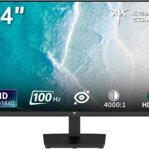 24インチ PCモニター フルHD 1080P 100Hzリフレッシュレート HDR10 高コントラスト比4000:1 Adaptive Sync/ブルーライト軽減/フリッカーレス VESA対応 HDMI 1.4*1/VGA*1 イヤホン端子 チルト調節 オフィス/業務用 3年保証付き KTC モニターH24V27